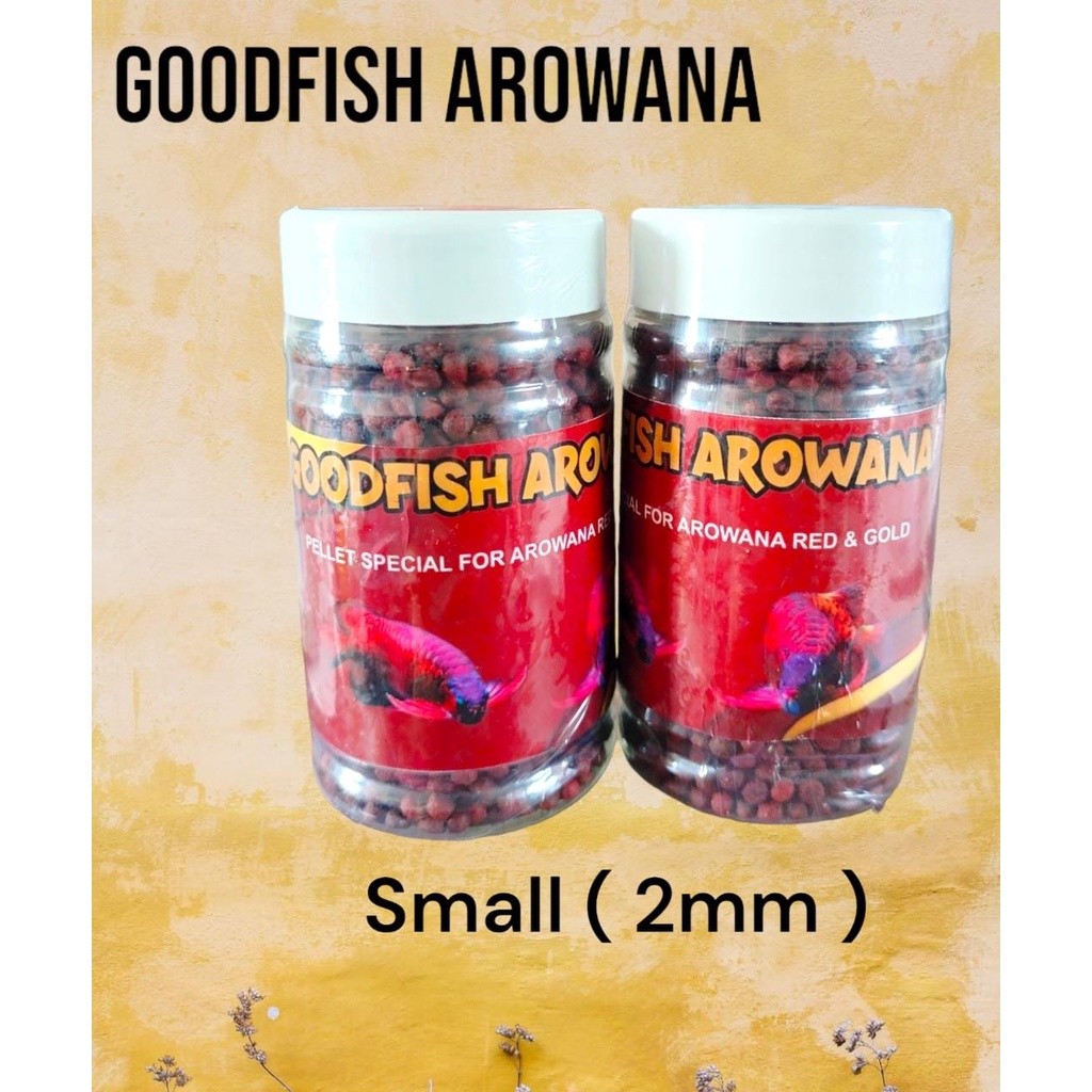 GOODFISH AROWANA PELET IKAN SUPER RED GOLDEN RED PELET ARWANA MURAH