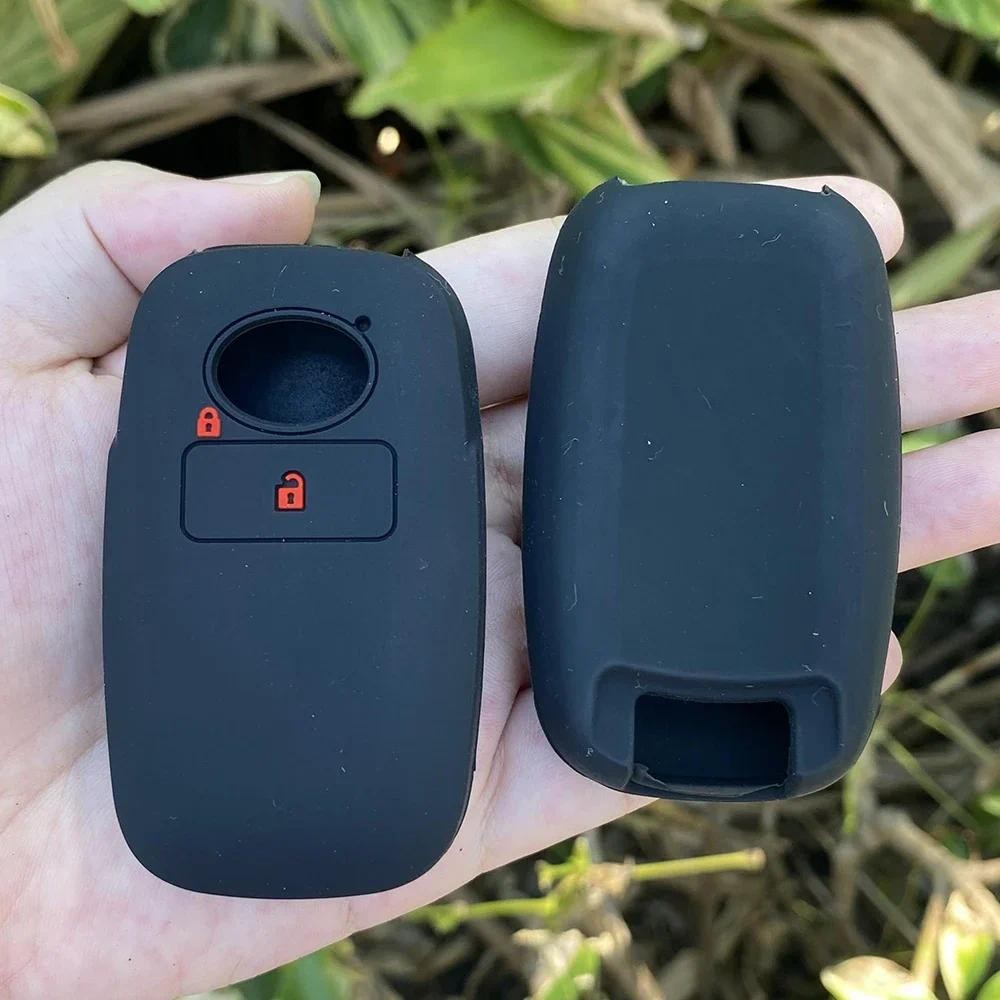 Silicone Car Key Cover Case Shell for Toyota RAIZE for Daihatsu Rocky 2 Buttons Key Cover Case Car A