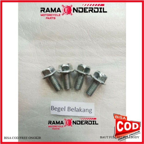 Baut Motor Baut Behel / Begel belakang Honda Scoopy FI tahun 2013-2015