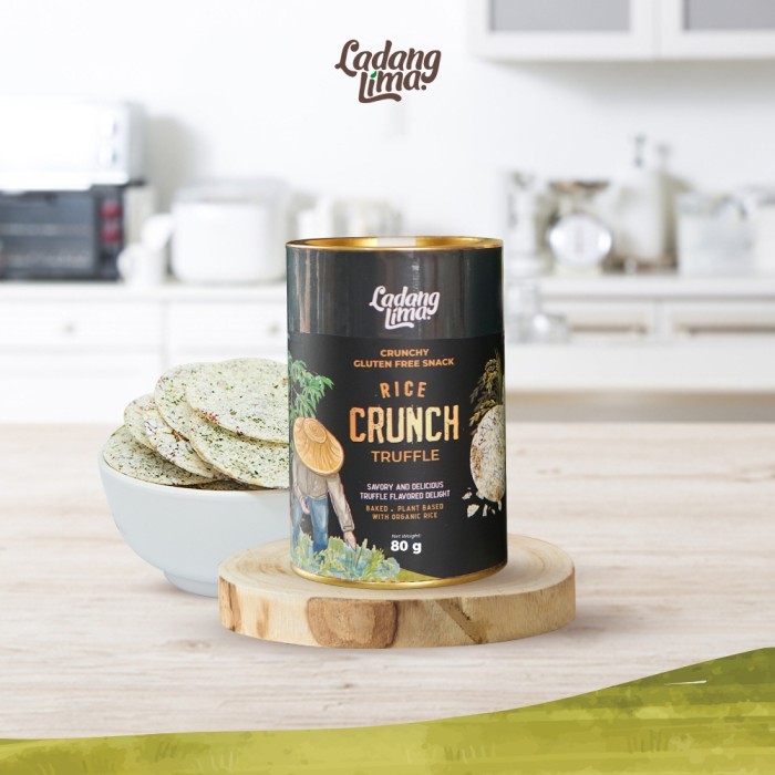 

[New]Best Seller Rice Crunch TRUFFLE - Premium Crunchy Gluten Free Snack Ladang Lima - Single