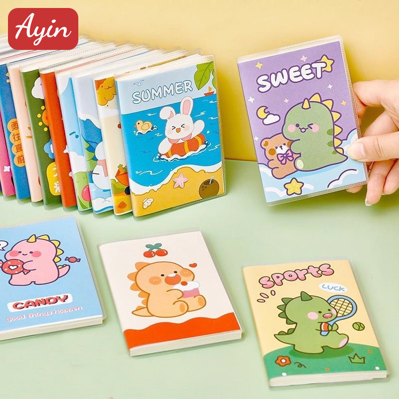

Small NoteBook /Notebook Mini A7 Buku Kecil /Buku Tulis/ Buku Catatan A7 64Lembar Dino Edition