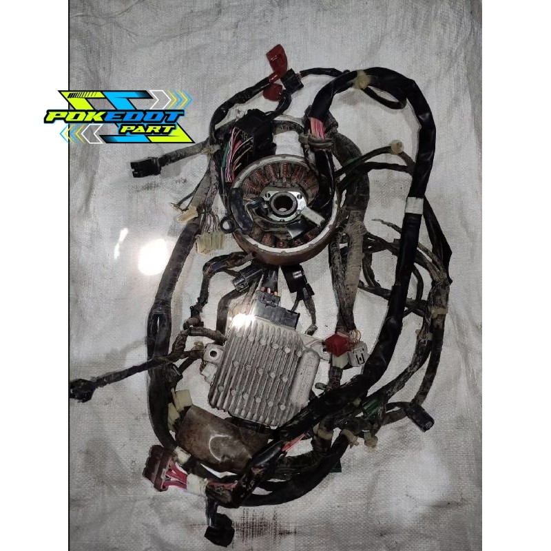 Kabel Body ACG Pengapian Vario 125 Led New K60 ISS/ Non ISS Idling Stop Fullset KabelBody Mahgnit Sp