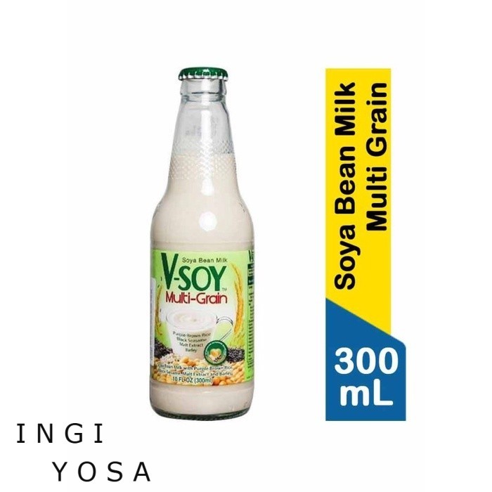 

V-Soy Soya Bean Milk Multi Grain 300 ml / soya bean milk