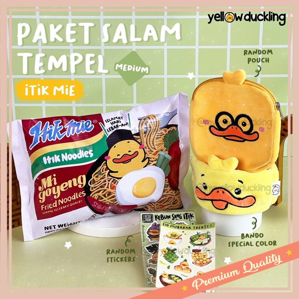 

SOuvenir Kado Hampers Wedding nikah Lebaran Murah / MYYELLOWDUCKLING HAMPERS LEBARAN - SALAM TEMPEL MEDIUM - CUSTOM HAMPERS RAMADAN - MERCHANDISE LUCU