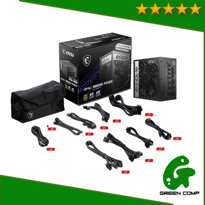 MSI PSU MPG A850G PCIE5 850W 80+ Gold