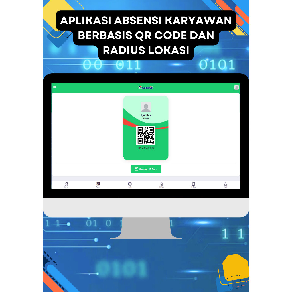 Aplikasi Absensi Karyawan Berbasis QR Code dan Radius Lokasi