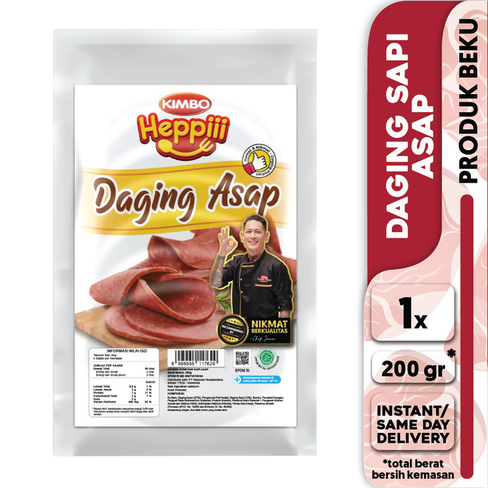 

KIMBO Heppiii Daging Asap 200 gr