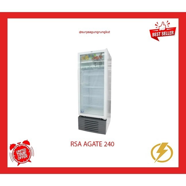 SHOWCASE RSA 222 LITER - AGATE 240