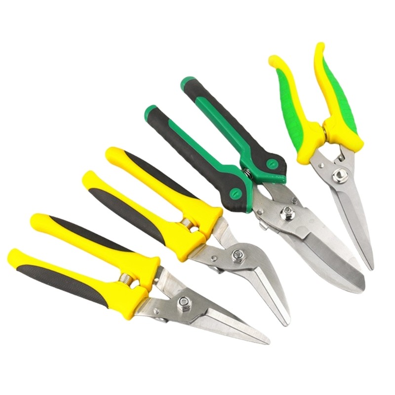 

Professional Electrician PVC Scissors Shears, Ergonomic Handle Precise Wire Cutting Tool for Repair Work Office Home Use