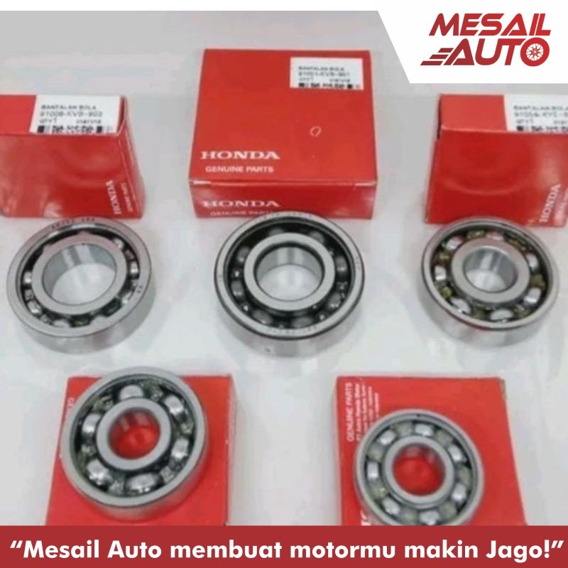 BEARING LAHER RASIO GARDAN SET 5PCS KZL K25 K44 BEAT FI ESP VARIO 110