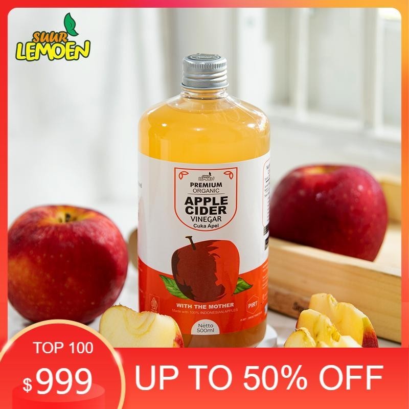 

NORKID HEALTH & BEAUTY CUKA APEL Apple Cider Vinegar 500 ml Premium Organik With The Mother