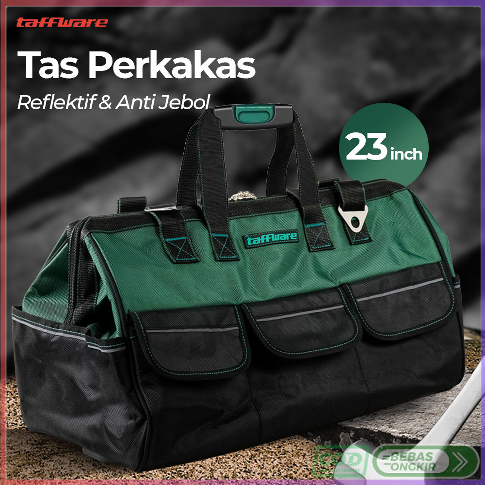 Taffware Tas Perkakas Storage Bag Waterproof Reflective Strips - A03369