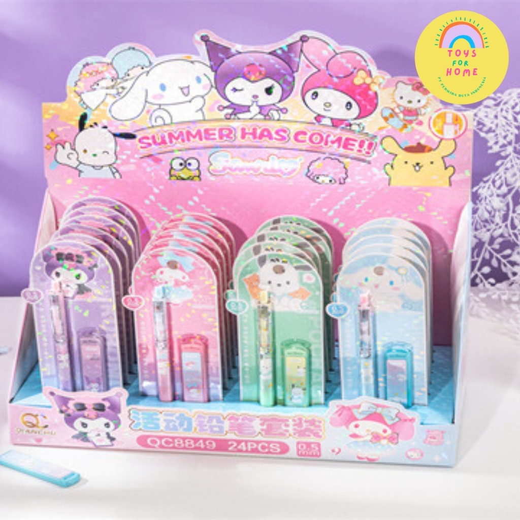 

Pensil Mekanik 0.5mm Motif Karakter + Isi Pensil Mekanik Sanrio TOYSFORHOME