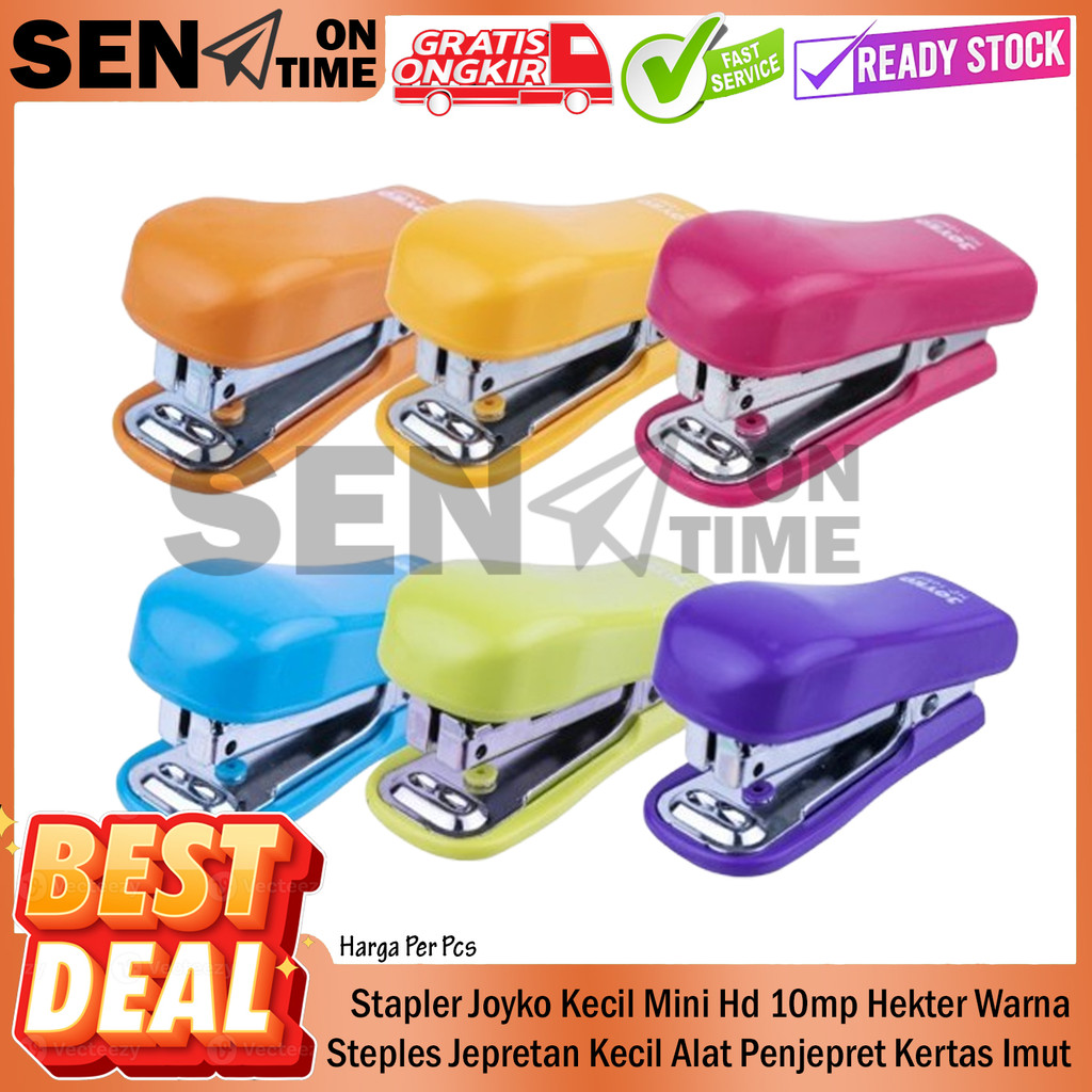 

Stapler Joyko Kecil Mini Hd 10mp Hekter Warna Stepler Staples Steples Jepretan Tangan Joiko Pendek Alat Strapler Hecter Kertas Plastik Jekrekan Ceklekan Pengokot Kokot Pemaut Necis Setepler Seteples Jepit Penjepit