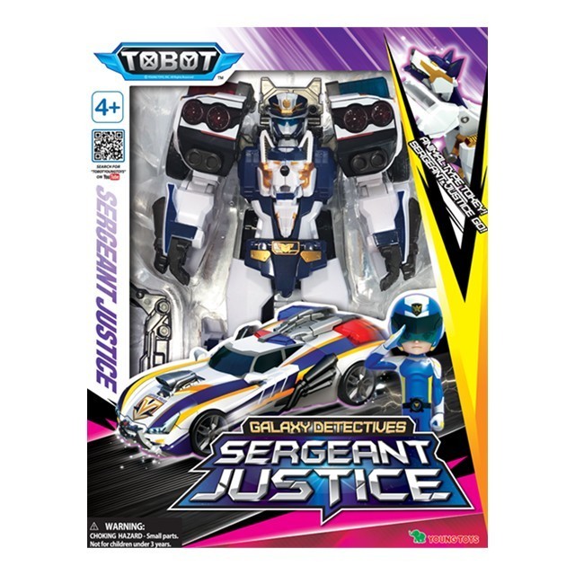 Tobot Galaxy Detective Sergeant Justice Youngtoys