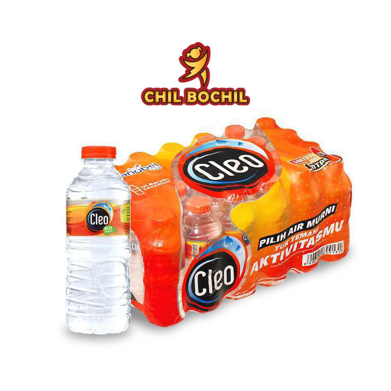 

AIR MINERAL CLEO PER PAX ISI ( 220ML X 24 BOTOL ) - AIR MINERAL MURNI CLEO PER PAX - CHIL BOCHIL