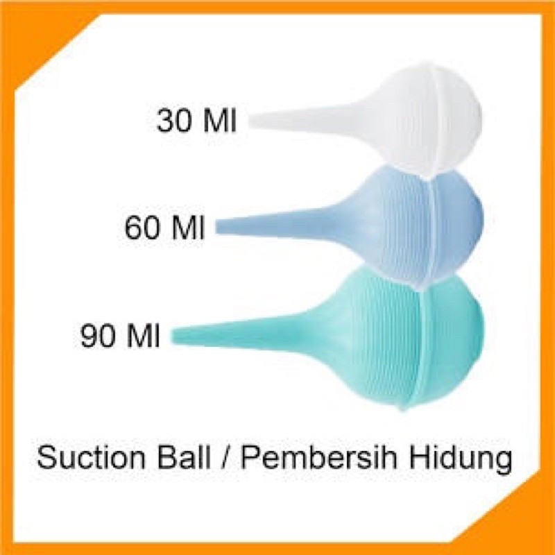 READY SUCTION BALL | PENYEDOT LENDIR ONMED / EAR SYRINGE*