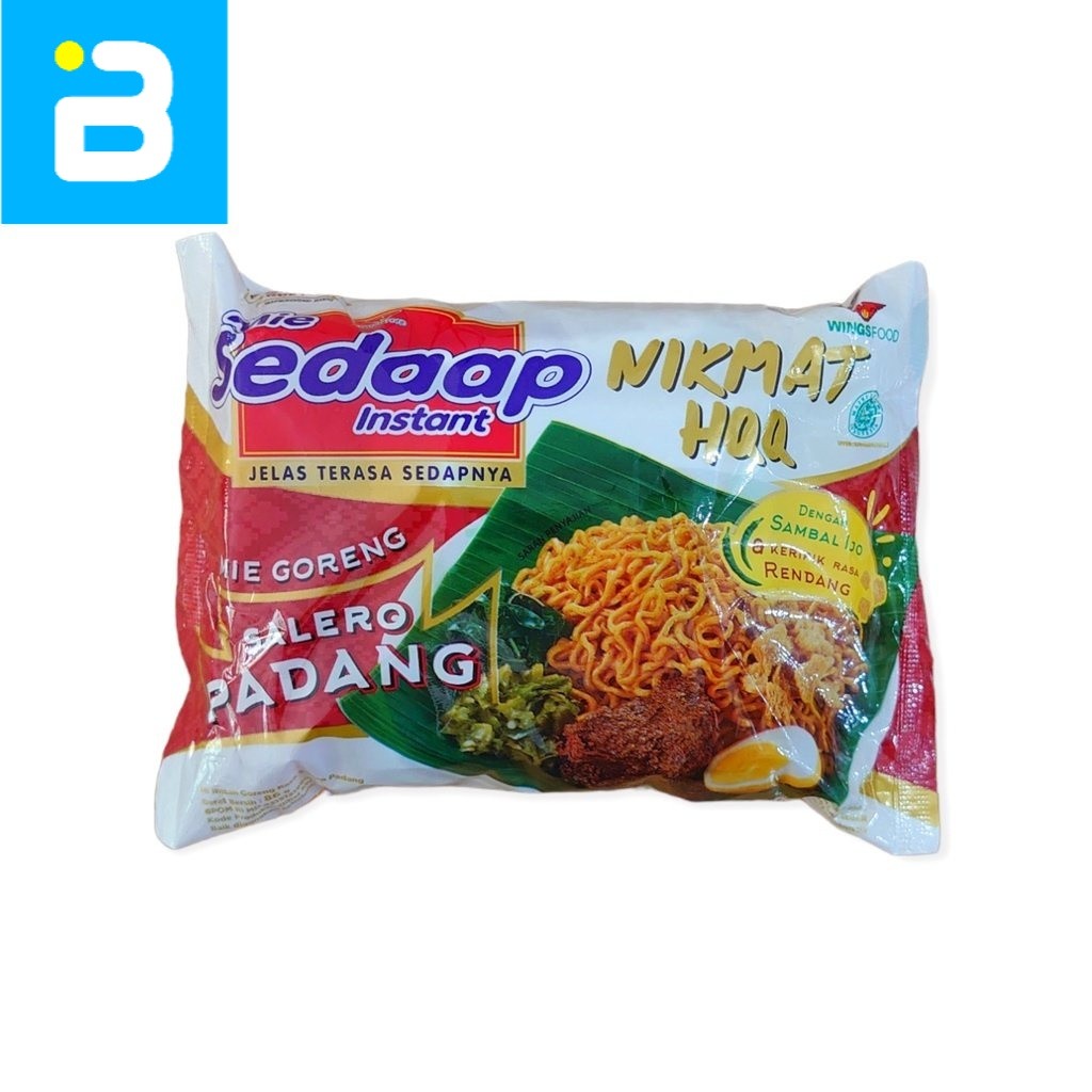 

Mie Sedaap Salero Padang 86 G