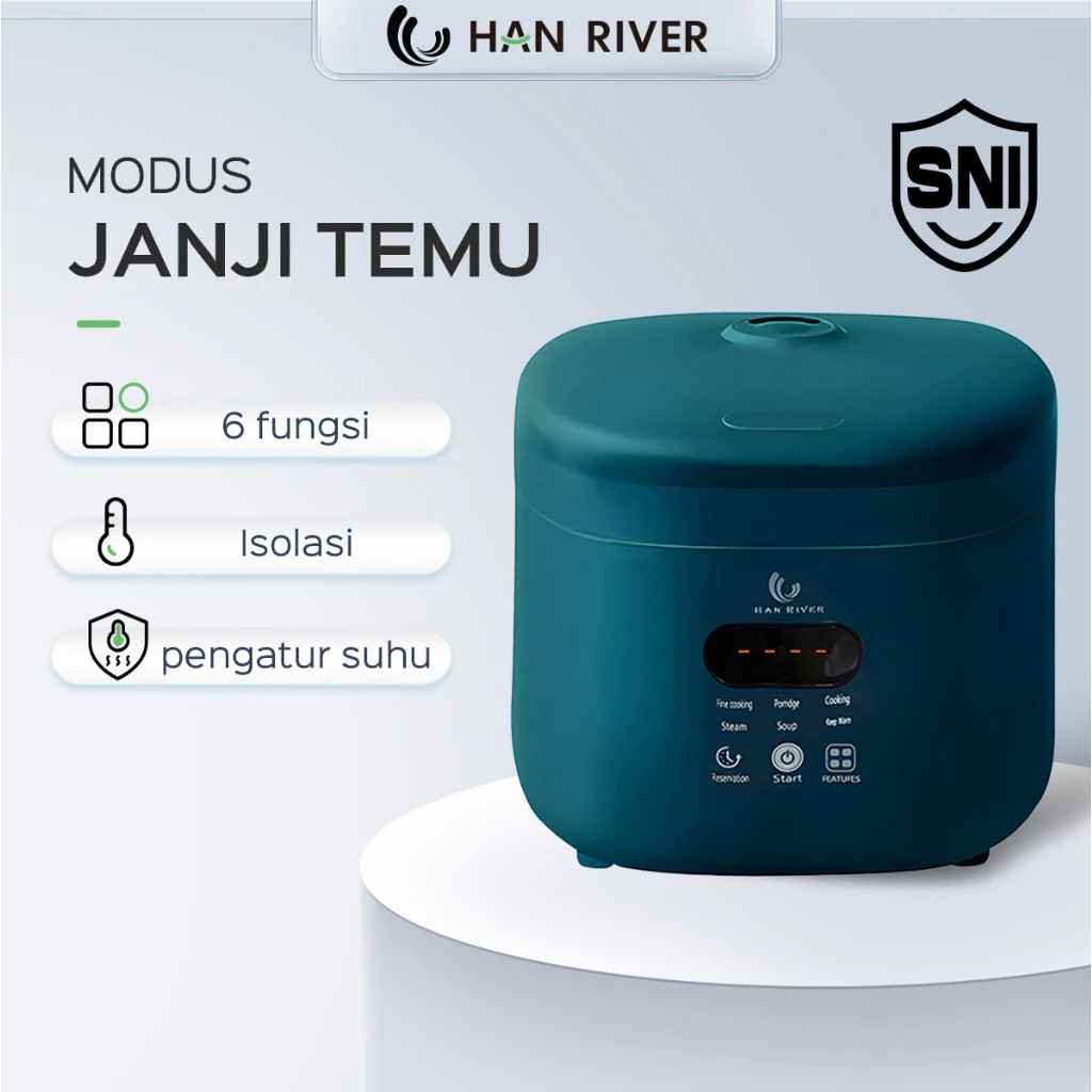 HAN RIVER RICE COOKER 1.2L MAGIC COM SMART COOKER PENANAK NASI