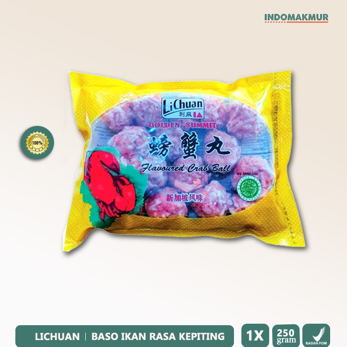 

Lichuan Ikan Rasa Kepiting - Frozen Food