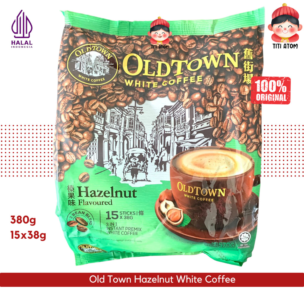 

Old Town White Coffee Hazelnut 15x40g
