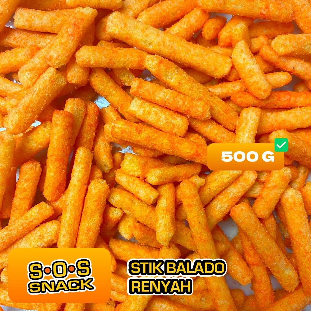 

SOS - 500 Gram Stik Balado Premium Pedas Nikmat