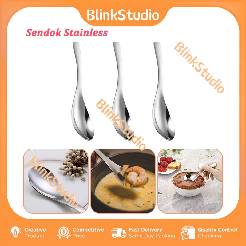 Sendok Kuah/ Sendok Bebek Korea/Sendok Bebek Stainless