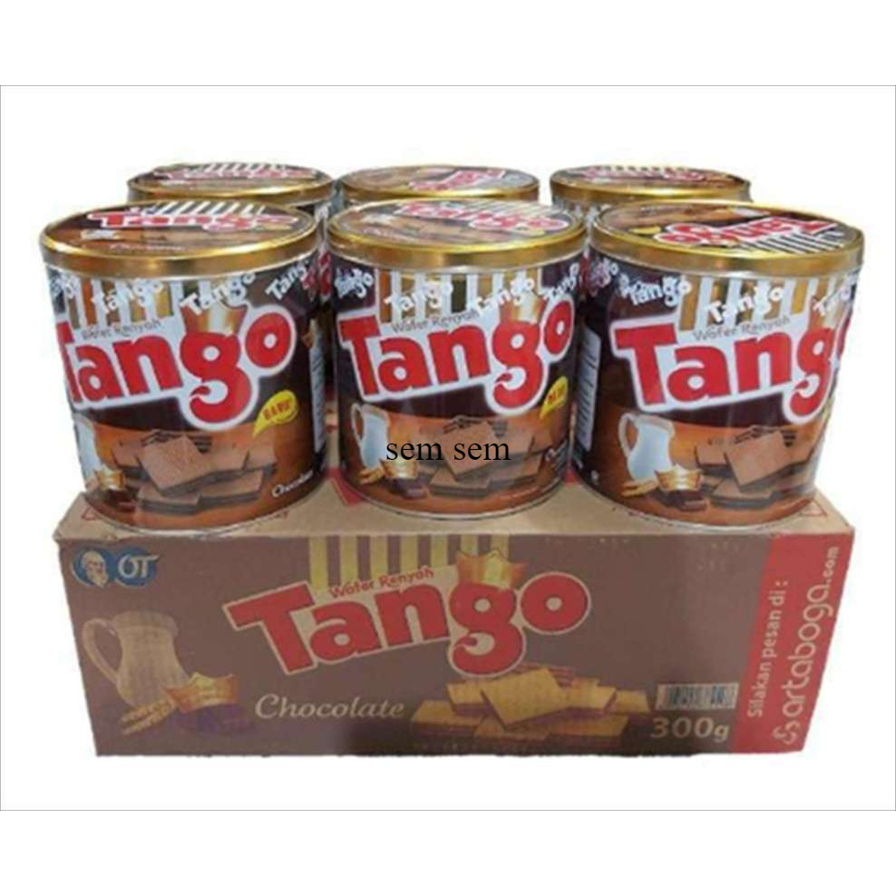 

TANGO WAFER KALENG 270 GR KEMASAN KARDUS ISI 6 PCS