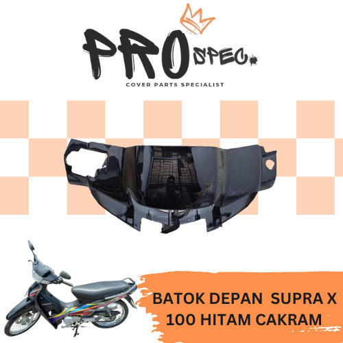 Win - Batok Kepala Depan Supra X 100 Pertama Cakram Hitam