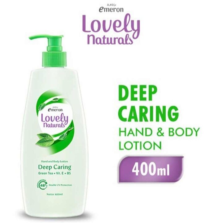 Emeron Lovely Natural 400ml Deep Caring Green Tea