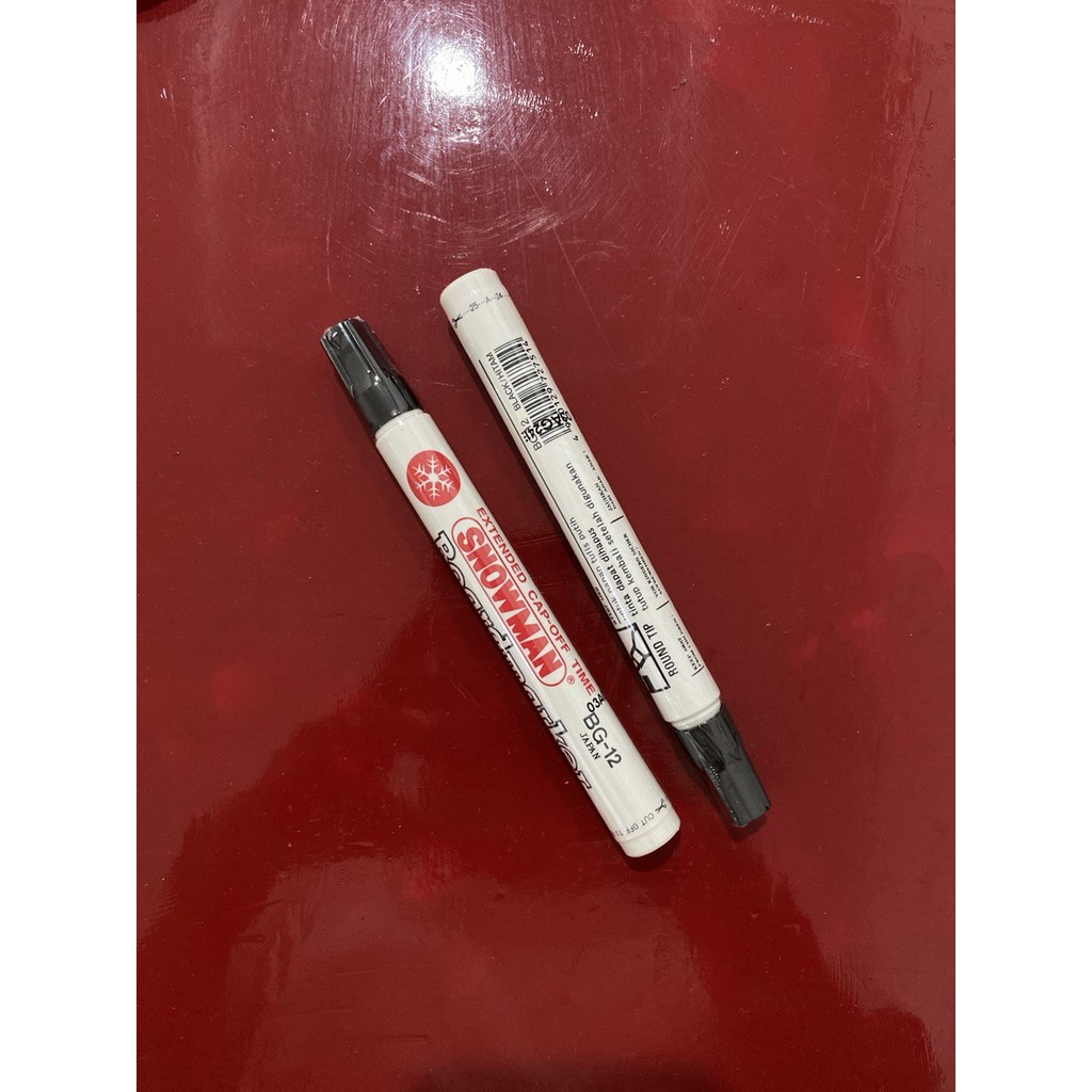 

Spidol Whiteboard / Boardmarker / Papan Tulis Snowman Hitam BG-12 (1 pcs)