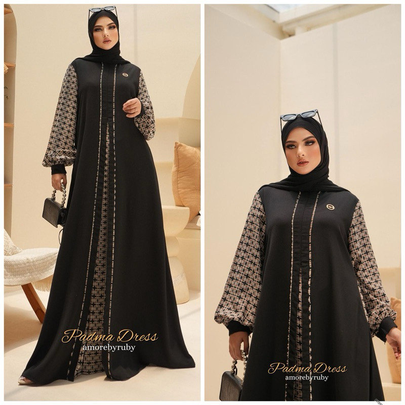 New Padma dress Amore ruby - Gamis Amore ruby - Padma Amore