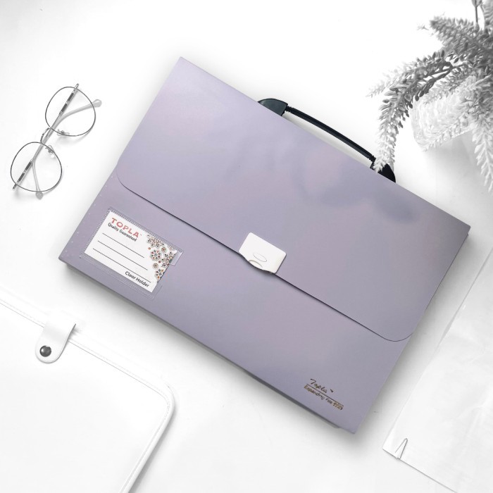 

Topla Expanding File 9929 | File Folder Organizer - Ungu