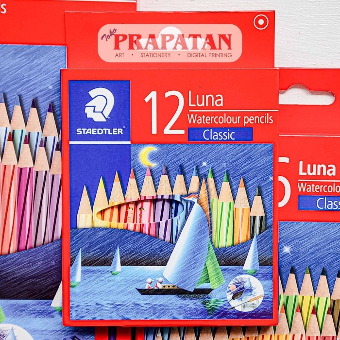 

Pensil Warna Staedtler Luna WATERCOLOR | Watercolor Pencil - 12C SHORT