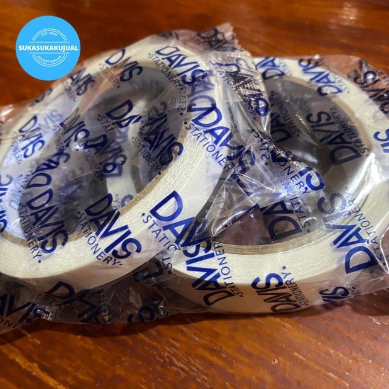 

bisa COD / ojek / instan pekanbaru / Double tape davis 12mm/24mm