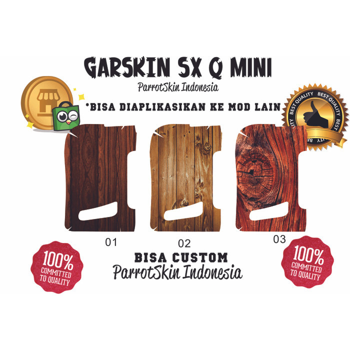Garskin  SX mini Q MINI wood edition