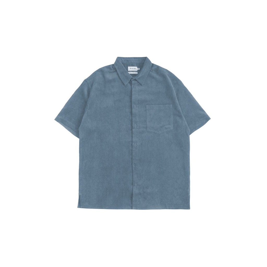 3Second Men's Weston Short Sleeve Corduroy Shirt 010923