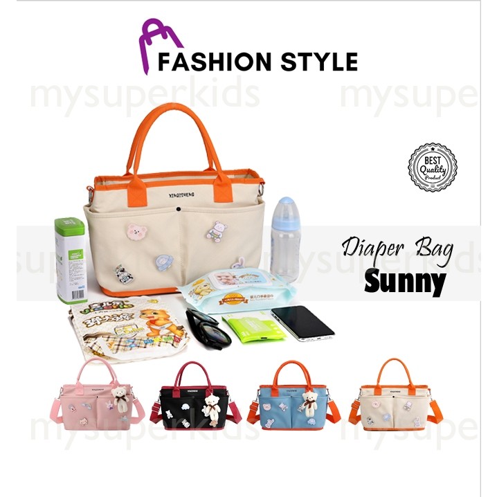 Tas Baby Tas Bayi Multifungsi Tas Bayi Travelling Diaper Bag Korea Tas Perlengkapan Bayi Multifungsi