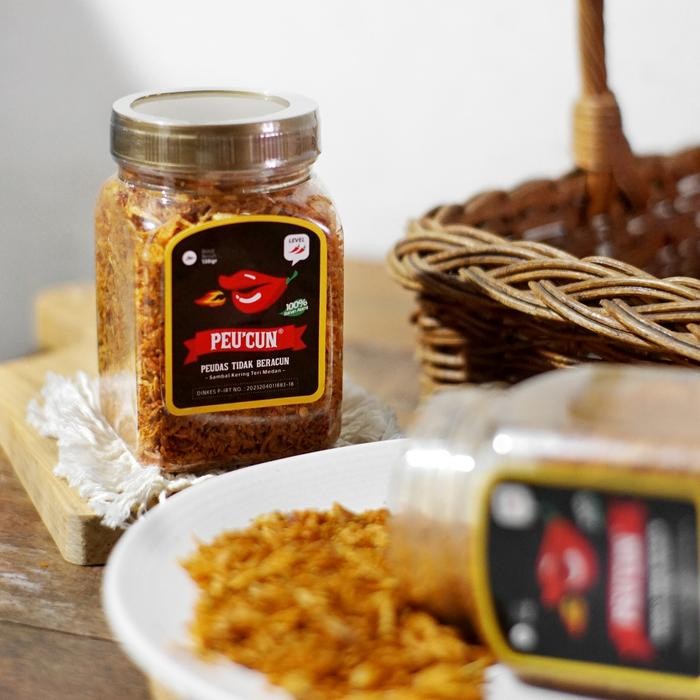 

2pcs Bawang Goreng Teri Medan Pedas Peucun - LEVEL 3