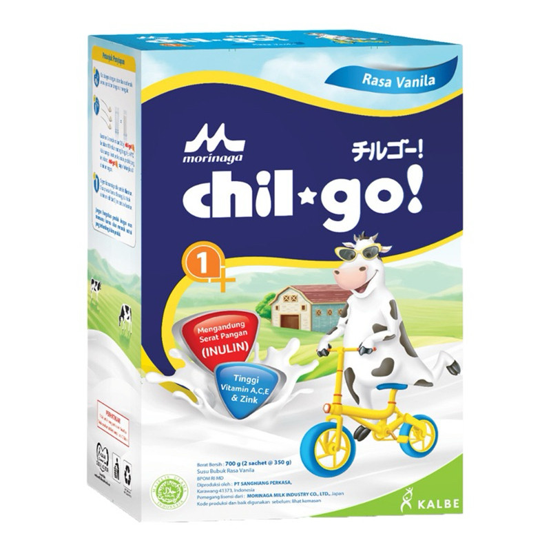 

morinaga chil-go 1+ 3+ Susu Bubuk Vanilla madu Box 660gr MOHON DIBACA INI 660/700gr