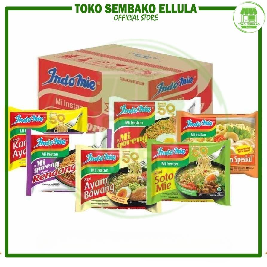 

Toko Sembako ELLULA - INDOMIE 1 DUS ISI 40 BISA CAMPUR