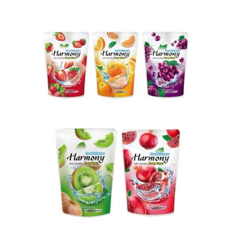 Sabun Cair Harmony 400 ml Sabun Body Wash Harmony.