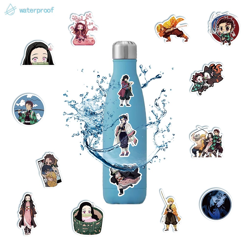 

Stiker Anime“Demon Slayer”Decal Kartu Anti Air- Sticker Aesthetic Buku Journal Koper Casing Laptop Helm Motor Botol