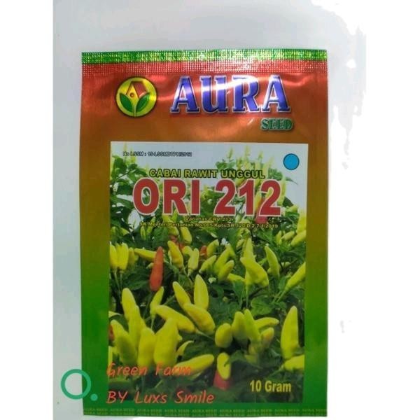Benih Cabe Ori 212 Kemasan 10gr Original Pabrik