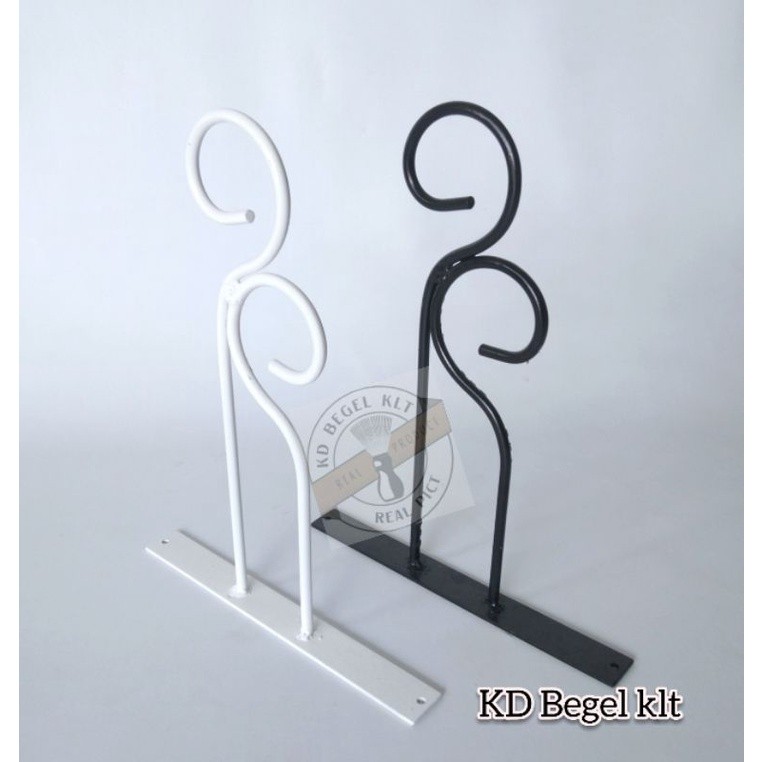 Gantungan Pot Bunga dinding  pengait besi Pot Tempel Murah