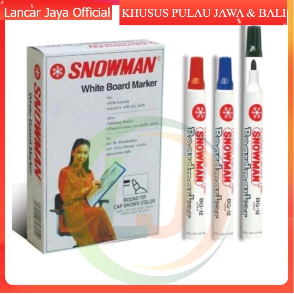

[ATK] SPIDOL SNOWMAN WHITEBOARD ECER 1 PCS | SEPIDOL SNOWMAN | SPIDOL BESAR BISA DI HAPUS
