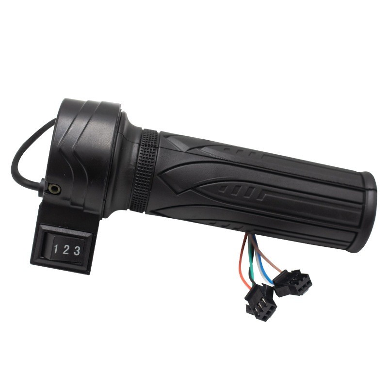 CUCI GUDANG 3 Speed Handle Grip Gas Throttle Akselerator Sepeda Listriksepeda Motor Speda Listrik