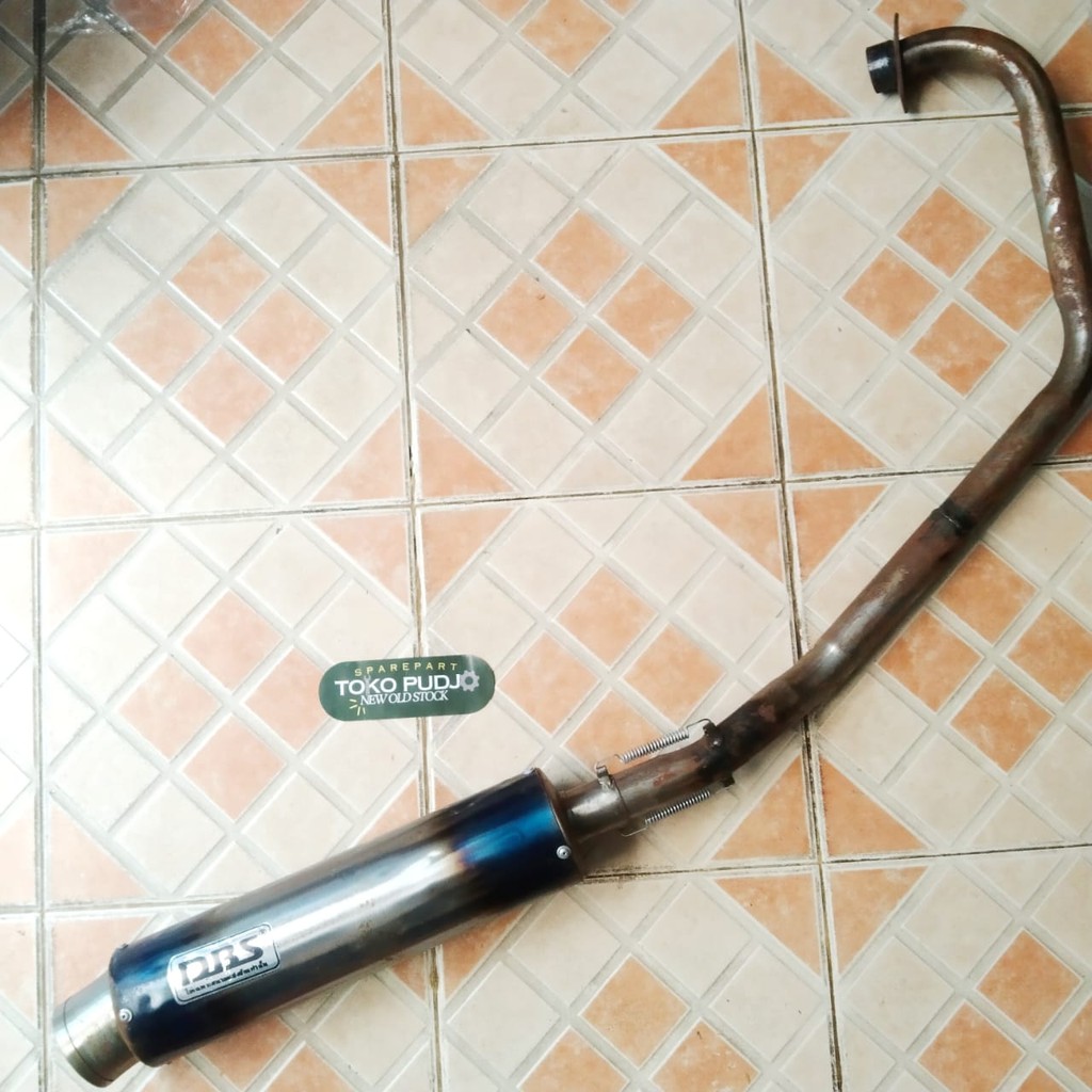 COD/KNALPOT RACING DBS UNTUK MOTOR YAMAHA VIXION -NEW OLD STOCK-