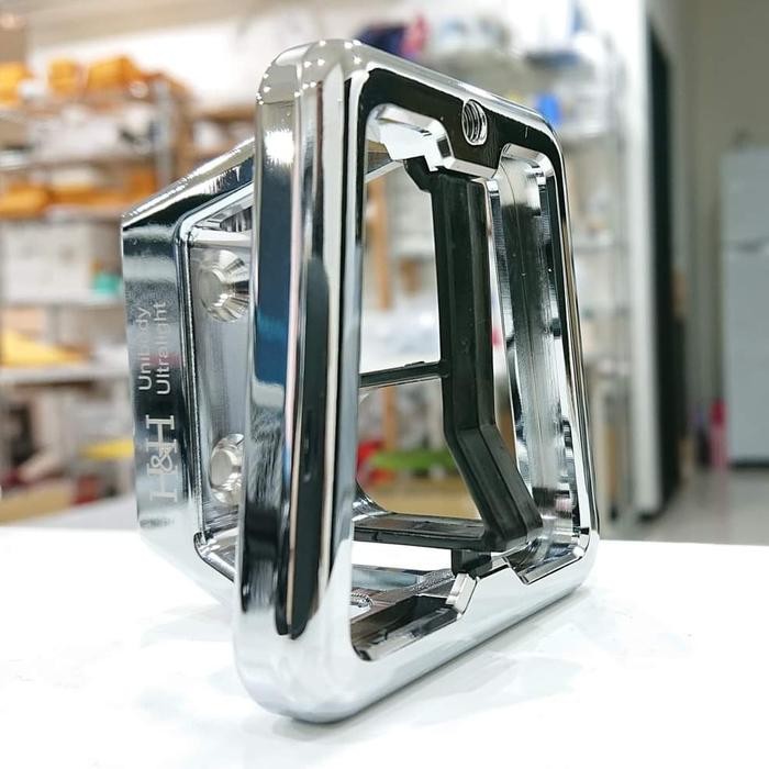 Front block Carrier H&H original unibody kreuz 3sixty bromptonN CHROME