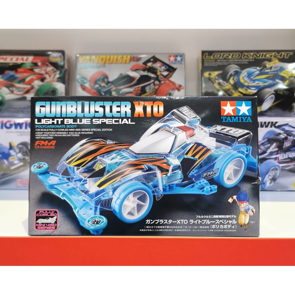 Tamiya 95439 Gunbluster XTO Light Blue Special (FM-A Chassis) (DUS TIDAK MULUS)
